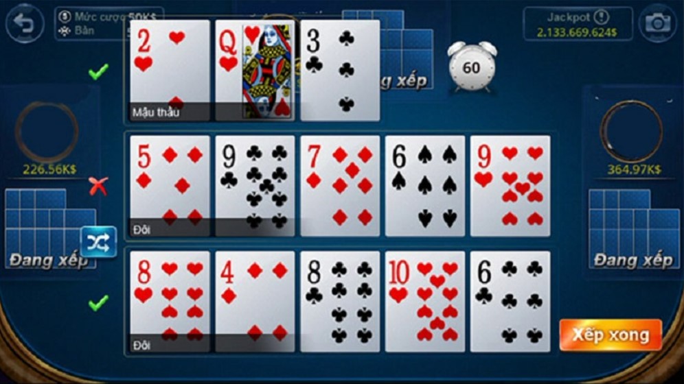 Luật chơi game mậu binh online 98Win không phức tạp